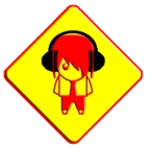 música anime radio android application logo